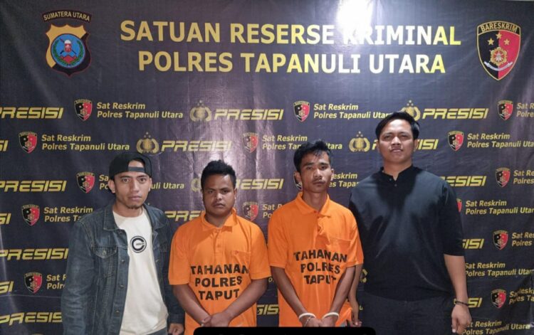 Polres Taput Ringkus 2 Pelaku Curanmor dari Jalan Diponegoro 