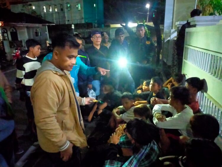 Antisipasi Kenakalan Remaja Dan Balap Liar, Polres Sibolga Patroli Gabungan Tiga Pilar