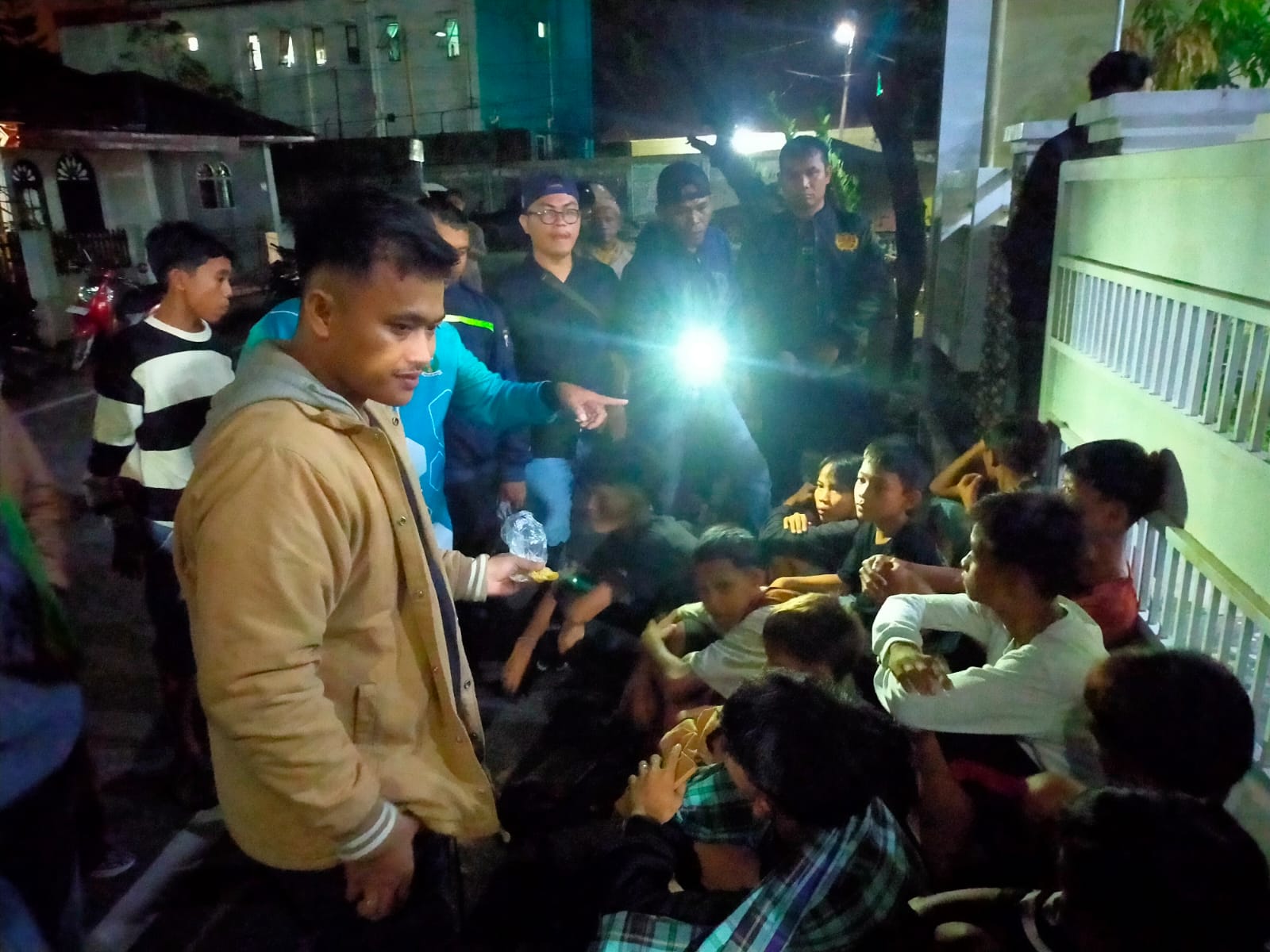 Antisipasi Kenakalan Remaja Dan Balap Liar, Polres Sibolga Patroli Gabungan Tiga Pilar