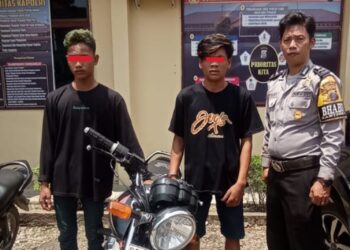 Pelaku Curanmor Diciduk Personil Polres Tapteng Dari Desa Saragih Timur