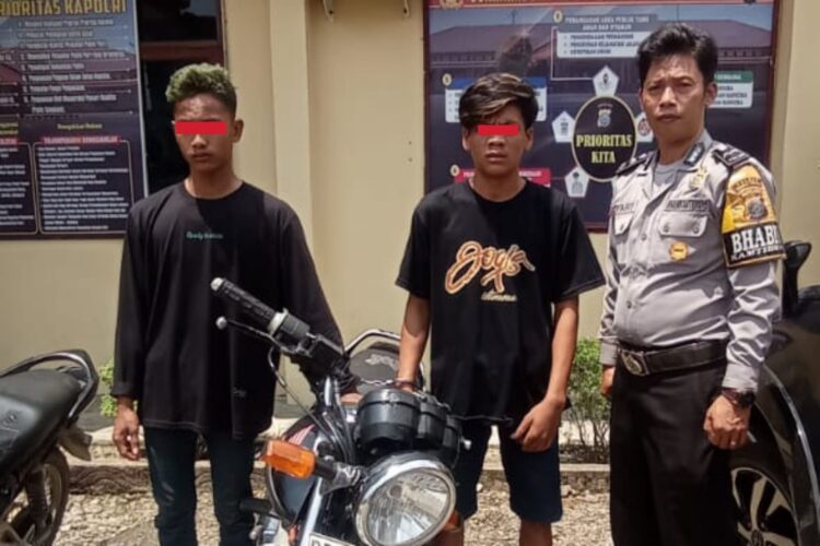 Pelaku Curanmor Diciduk Personil Polres Tapteng Dari Desa Saragih Timur