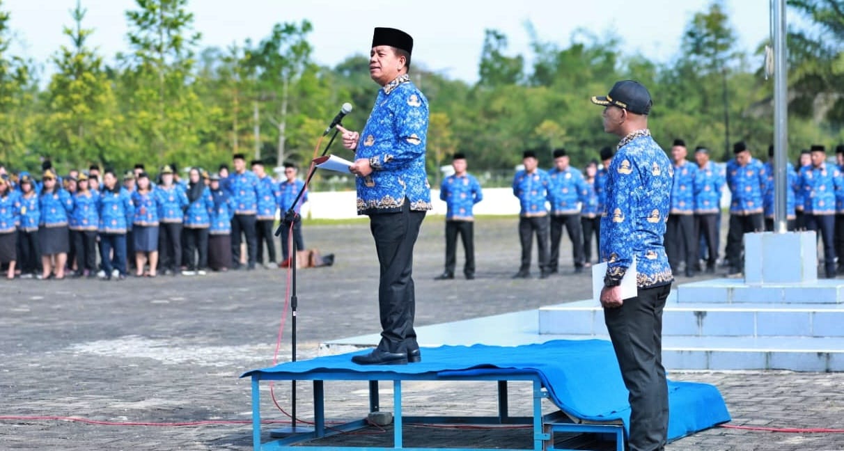  Upacara HKN, Bupati Simalungun Ingatkan ASN Untuk Terus Berinovasi dan Kreatifitas Dalam Tupoksinya 