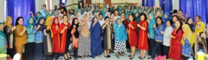 TP PKK Kabupaten Simalungun Lakukan Supervisi di Nagori Naga Jaya I