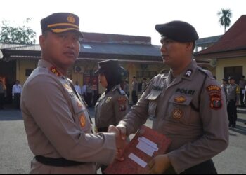 Kapolres Sibolga Janjikan Penghargaan Bagi Personil Yang Berprestasi