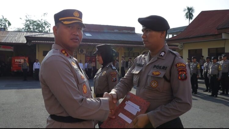 Kapolres Sibolga Janjikan Penghargaan Bagi Personil Yang Berprestasi