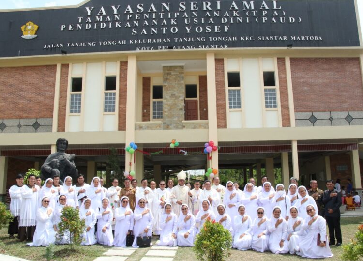 Wali Kota Pematangsiantar Berkeyakinan TPA-PAUD St Yosef Memberikan Pendidikan Berkualitas Kepada Anak-Anak