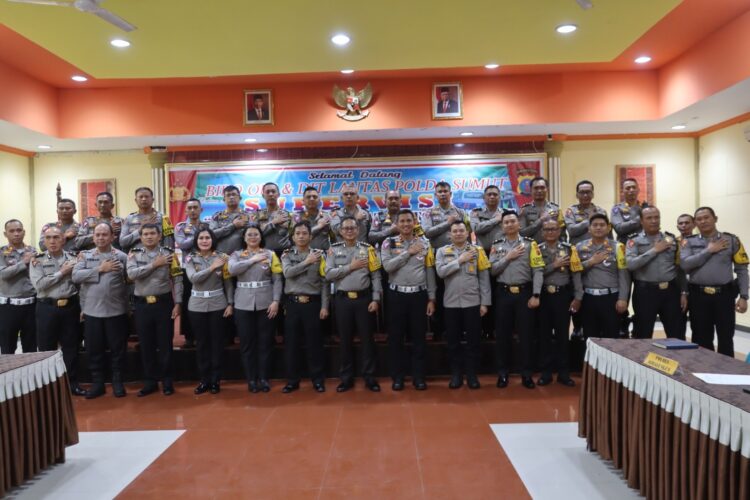 Polres Pematangsiantar Sambut Tim Biro Ops dan Ditlantas Polda Sumut Supervisi Ops Keselamatan Toba 2024