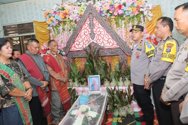 Polres Pematangsiantar Berbelasungkawa Meninggalnya Orangtua dari Kasubbag Bin Ops Bag Ops AKP Hariono Manurung