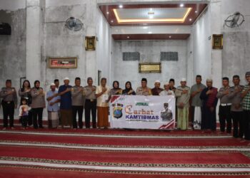 Kapolres Pematangsiantar Safari Ramadhan 1445 H di Masjid Al-Ikhlas Karang Sari Permai