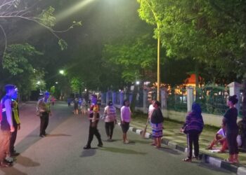 Kenakalan Remaja, Polres Sibolga Laksanakan Patroli Dialogis Asmara Subuh