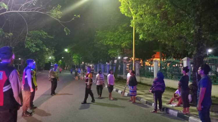 Kenakalan Remaja, Polres Sibolga Laksanakan Patroli Dialogis Asmara Subuh
