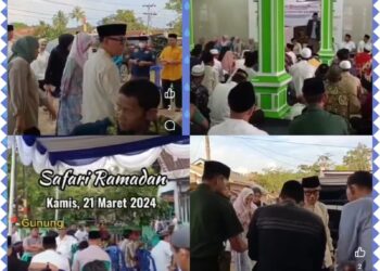 Dipimpin Bupati Way Kanan, Tim Safari Ramadhan Berkunjung Ke Kecamatan Gunung Labuhan