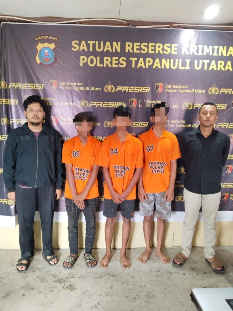 3 Pencuri Kotak Infaq Mesjid di Taput Ditangkap Polisi