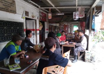 Polsek Purba Sambangi Warga Sampaikan Pesan Kamtibmas dan Informasi Perjudian