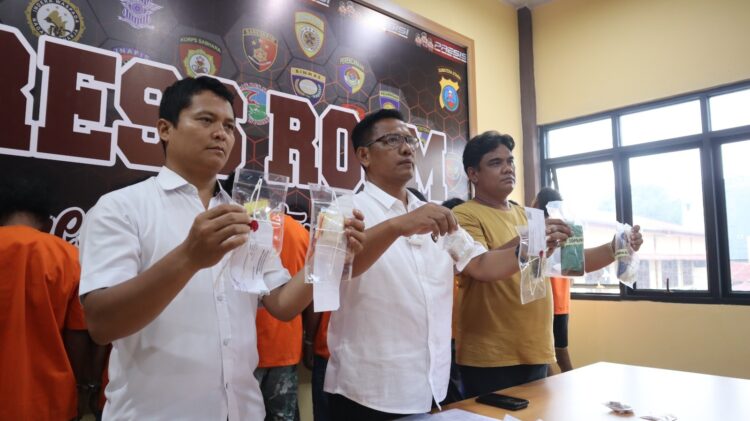 Kurun Waktu Tiga Bulan, Polres Permatangsiantar Berhasil Ungkap 36 Kasus Narkoba, 142,86 Gram Sabu dan 277,01 Gram Ganja