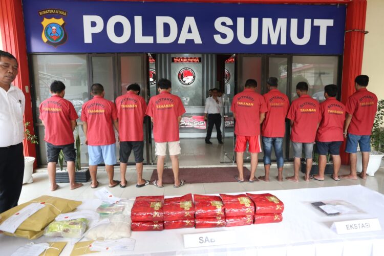 Polisi Ungkap Pengedar Narkoba Jaringan Malaysia 