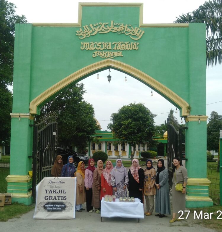 IKBI PTPN IV Regional Ii Kebun Bah Jambi Gelar Santunan Anak Yatim Piatu Dan Pembagian Takjil Gratis IKBI PTPN IV Regional Ii Kebun Bah Jambi Gelar Santunan Anak Yatim Piatu Dan Pembagian Takjil Gratis
