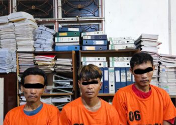 Perumahan Adelia II Digerebek, Sat Narkoba Polres Simalungun Ringkus Tiga Penikmat Sabu