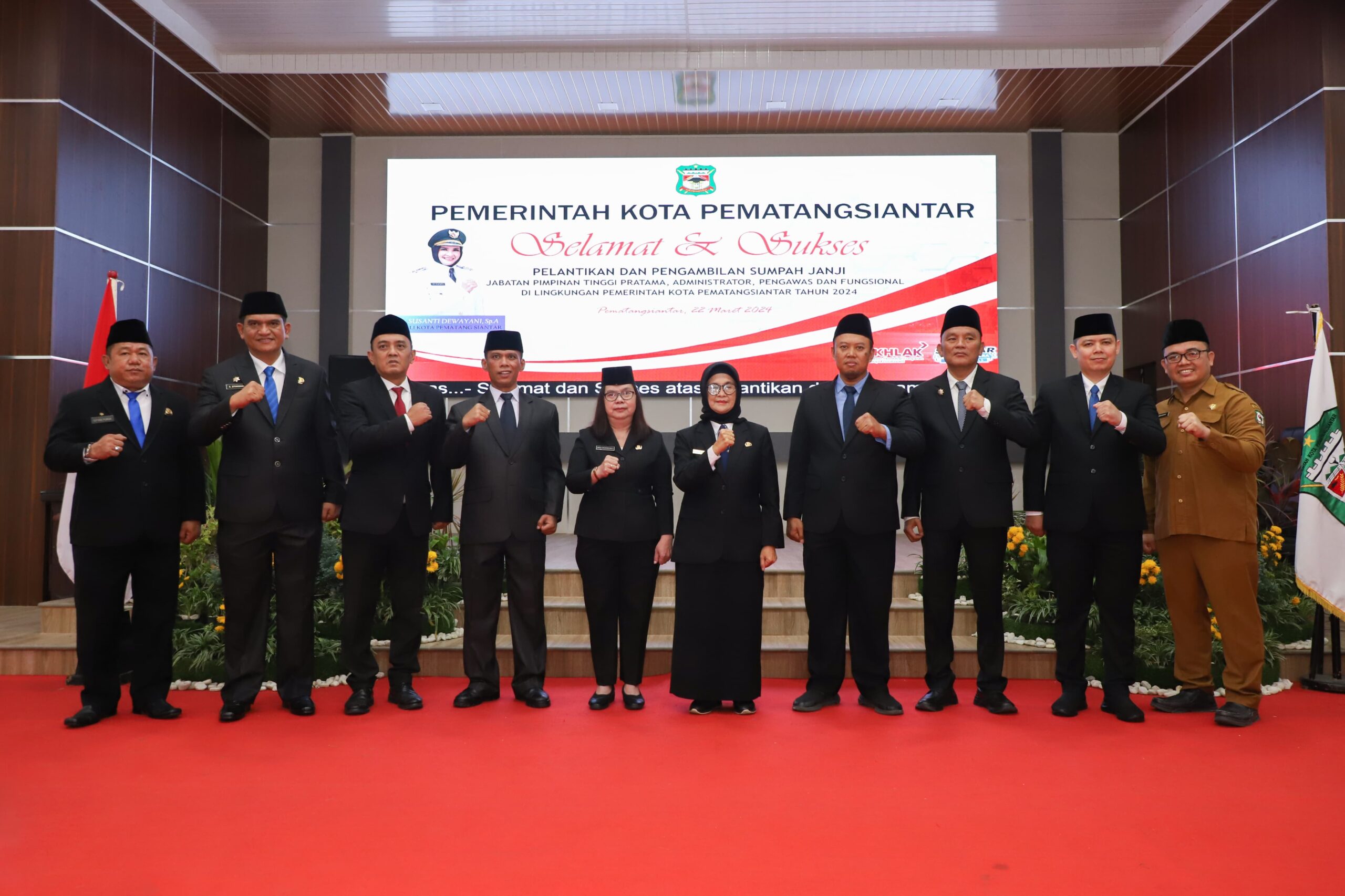Pelantikan 92 Pejabat di Lingkungan Pemko Pematangsiantar Sesuai Aturan yang Berlaku Pelantikan 92 Pejabat di Lingkungan Pemko Pematangsiantar Sesuai Aturan yang Berlaku