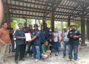Persiapkan Aksi Damai, Puluhan Wartawan Way Kanan Berkumpul di Taman Pelangi