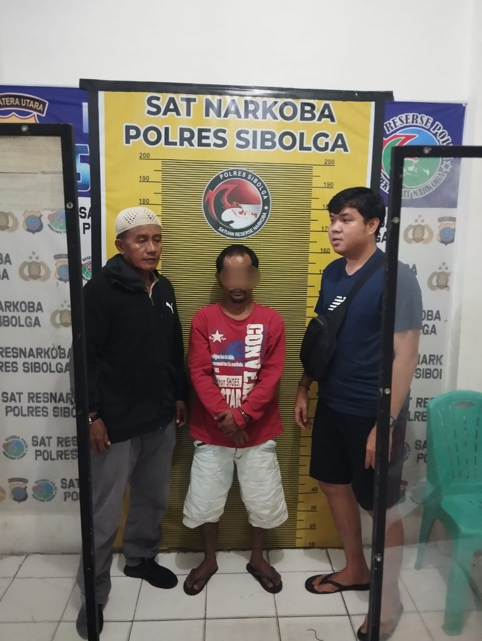 AS Tak Berkutik Saat Ditangkap Team Opsnal Resnarkoba Polres Sibolga Miliki Sabu