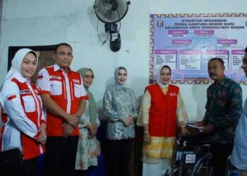 Ketua Tim Penggerak TPP Kabupaten Way Kanan Ny. Hj. Dessy Afriyanti Adipati