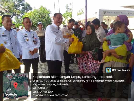 Wabup Ali Rahman Hadiri Giat GPM Dalam Rangka Stabilisasi Pasokan dan Harga Pangan Jelang Ramadhan 1445 H