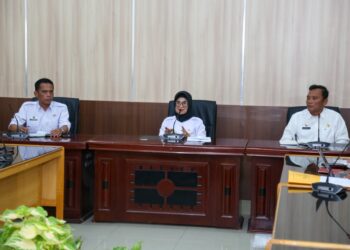 Wali Kota Pematangsiantar Rapat Bersama Pihak PT Suriatama Mahkota Kencana Terkait Progress Pembangunan Gedung GOR 