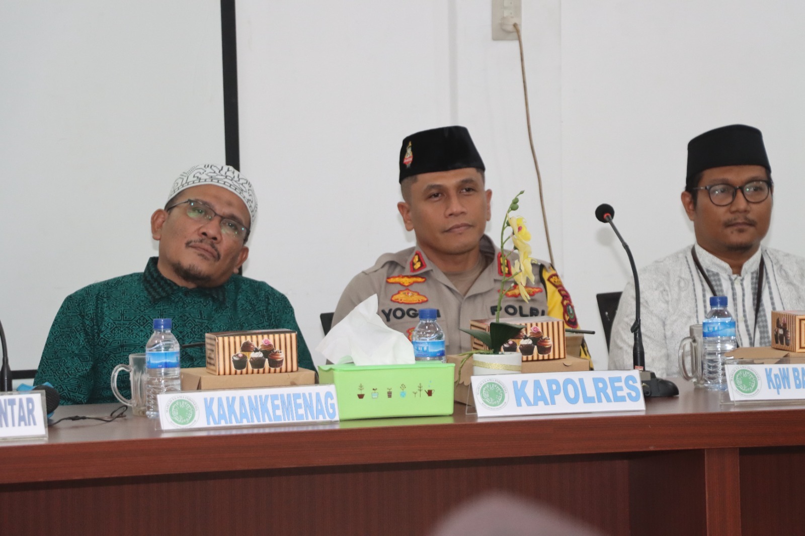 Kapolres Pematangsiantar Hadiri Buka Puasa Bersama Dengan DP MUI