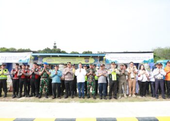 Kapolres Simalungun Bersama Forkopimda Simalungun Lakukan Pengecekan Pos Pam Idul Fitri 1445H/2024