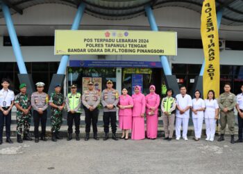 Pastikan Pos Pengamanan Lebaran 2024, Kapolres Tapteng Cek Langsung Ke Lokasi