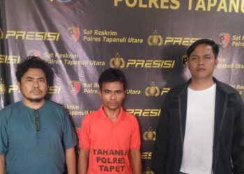 Polres Taput Ringkus Pelaku Pembobol Toko Ponsel dari Loket Bus Siantar