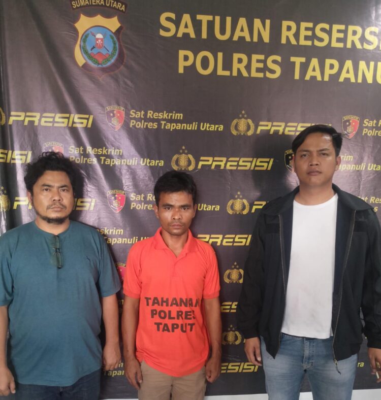 Polres Taput Ringkus Pelaku Pembobol Toko Ponsel dari Loket Bus Siantar