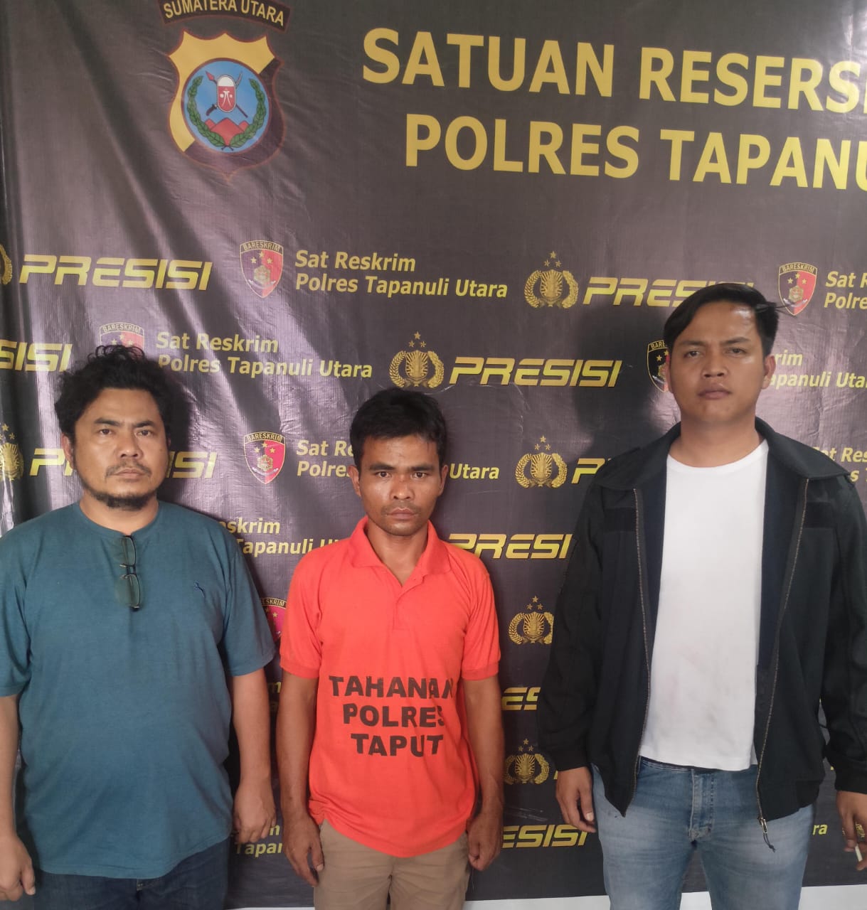 Polres Taput Ringkus Pelaku Pembobol Toko Ponsel dari Loket Bus Siantar