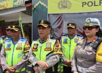 Kapolres Pematangsiantar Kembali Kunjungi Pos Pam Dan Yan Jelang Berakhirnya Ops Ketupat Toba 2024