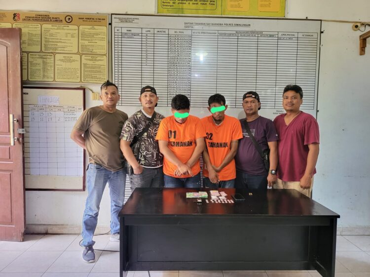 2 Pengedar Narkoba Tanah Jawa Diringkus, Sat Narkoba Polres Simalungun Gagalkan 16,90 Gram Sabu Beredar