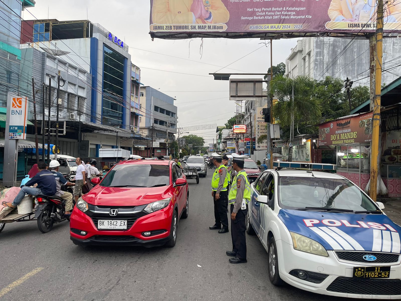 Selama Mudik Dan Arus Balik, Polres Sibolga Sukses Mengamankan Pengendara Terhindar Dari Macet