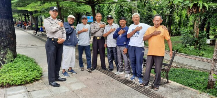 Sat Binmas Polres Pematangsiantar Rutin Sambang Kamtibmas Kepada Masyarakat
