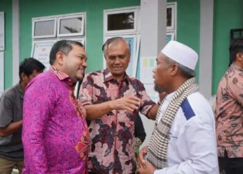 Bupati Pakpak Bharat Hadiri Halal Bi Halal di Aula Puskesmas Sukaramai