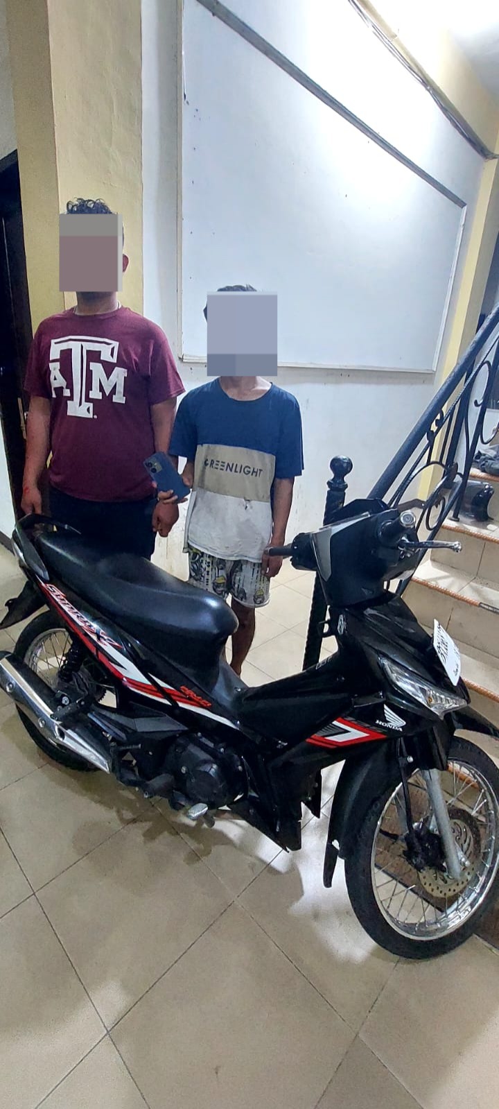 2 Pelaku Jambret HP Pelajar Diamankan Polsek Siantar Utara dari Jalan Bali