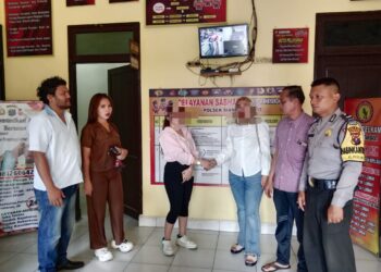 Polsek Siantar Barat Selesaikan Masalah Selisih Paham di Suzuya Melalui Mediasi