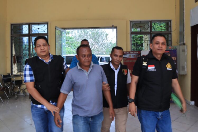 Korupsi Dana Desa, Mantan Pangulu Nagori Purwodadi Ditangkap Tipikor Sat Reskrim Polres Simalungun