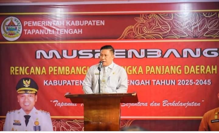 Pemkab Tapteng Laksanakan Musrenbang RPJPD Kabupaten Tapanuli Tengah Tahun 2025-2045