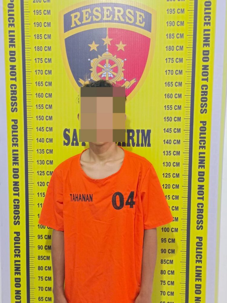 Pelaku Cabul Siswi SMP Ditangkap Sat Reskrim Polres Pematangsiantar