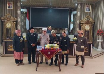Puncak HUT Ke 25 Kabupaten Way Kanan, DPRD WK Gelar Paripurna Istimewa Bersama Bupati
