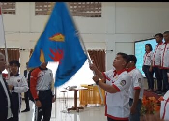 Ketua Umum KONI Sumut Lantik dan Kukuhkan Pengurus KONI Toba 