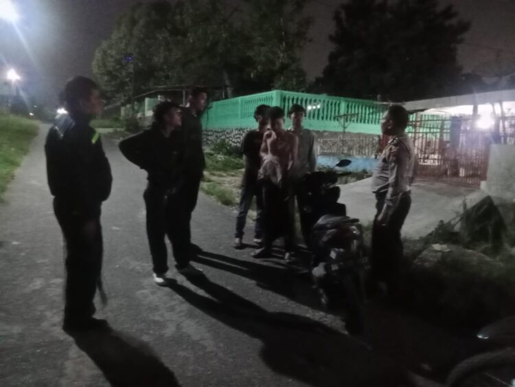 Polsek Siantar Utara Gelar Patroli Antisipasi Aksi Tawuran dan Geng Motor
