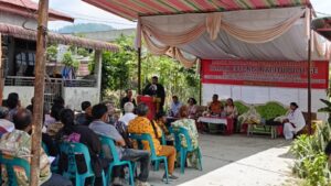 Maju Sebagai Balon Bupati Toba, Effendi SP Napitupulu Diberangkatkan Keturunan Raja Bona Ni Onan Pardede