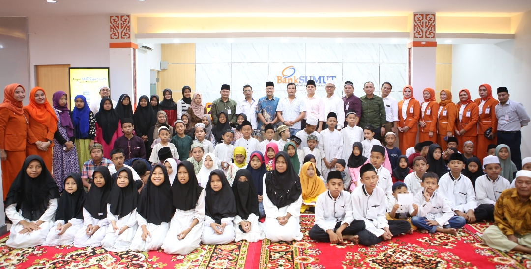 Bulan Suci Ramadhan, Bank Sumut dan SMSI Siantar-Simalungun Bersinergi Santuni Anak Yatim