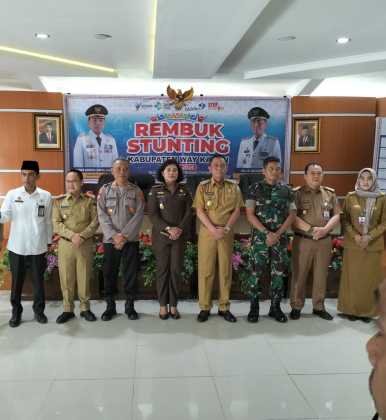 Wabup Ali Rahman Hadiri Pertemuan Rembuk Stunting Kabupaten Way Kanan Tahun 2024